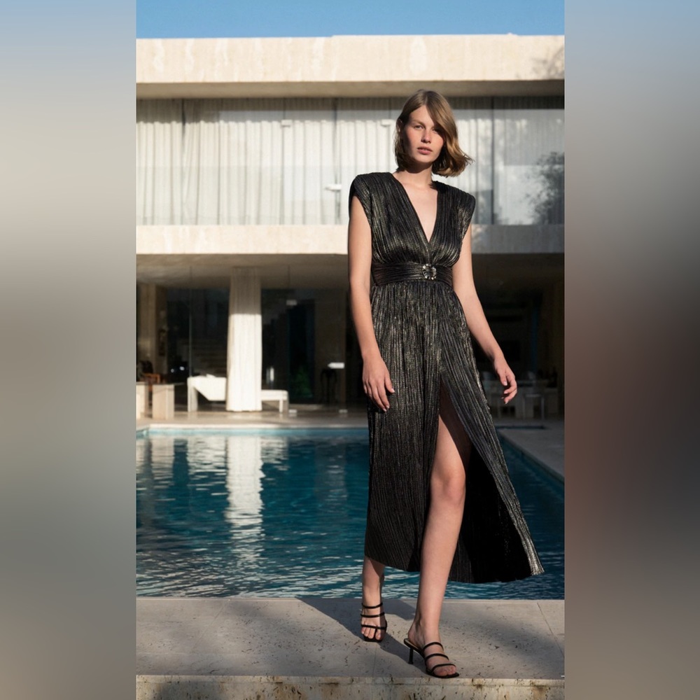 Sabina Musayev BNWT Liliana Dress // Black